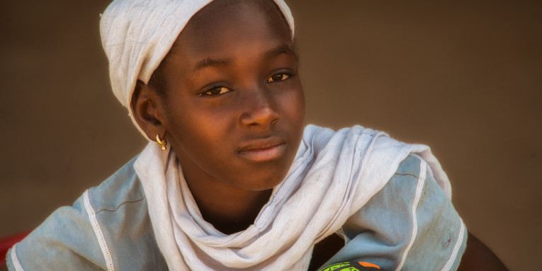 Young Gambian Woman (photo: Allan Hopkins)'